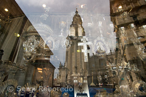 Venta de souvenirs. Santiago de Compostela.