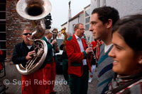 Music band on the Bruges streets.