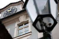 Clock in the Jewish quarter of Josefov in Prague Josefov Jewish quarter of originated when the two existing Jewish communities in the Middle Ages gradually joined. In the beginning one was settled around the Synagogue Staronová (Old-New) and the other in the Spanish Synagogue. The name Josefov is a tribute of the Jews to Joseph II, ruler who started to integrate Jewish life in Prague. During the sixteenth and seventeenth centuries due to accusations of Christians, all Jews must wear a yellow identification. The Josefov neighborhood became part of Prague in 1850. In the late nineteenth century the authorities fully renovated retaining only area synagogues, the cemetery and the town hall.