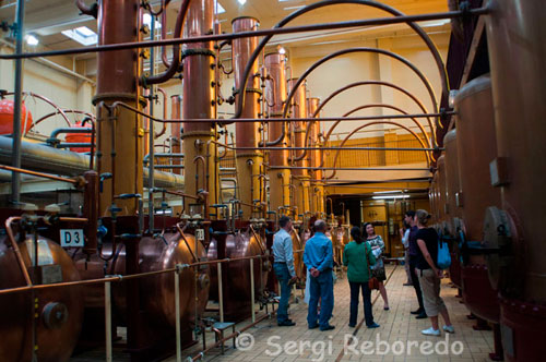 Inside the factory Cointreau (www.remy-cointreau.com) where distill 30 million bottles of this orange-flavored liqueur.