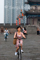 BICYCLE RIDE IN THE WALLS OF THE CIUDADCada 120 meters of the wall, the distance of an arrow is placed a turret defense. And along the same open only four doors, each square on the side (north, south, east and west) which are arranged in three buildings. The Wall of Xian is one of the oldest defensive structures that currently exists in the world.