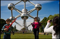 Belgium: Brussels. ATOMIUM In March 2004 held a rehabilitation process that lasted until February 2006