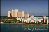 Exterior view of the Atlantis Hotel. Paradise Island-Nassau.