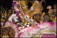 Junkanoo Carnival. Bay St. Nassau. Bahamas December last day of the year