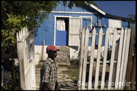 Typical houses in the area. Dunmore Town - Harbor Island - Eleuthera.