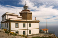 Fisterra Lighthouse is the most emblematic of Western Europe, traditionally regarded as the place of the end of the world, "Finis Terrae".