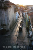 San Fructuoso street. Old Town of Santiago de Compostela.