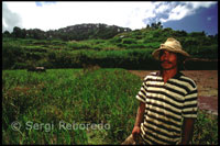 Peasants. Rice fields. Sagada. Cordillera Central. Luzon. 